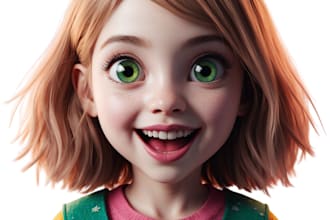create unique 3d cartoon avatars for social media profiles
