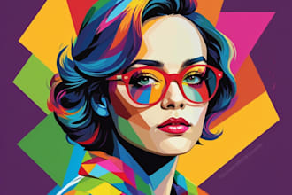 make a beautiful wpap pop art portrait