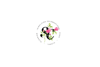make classic attractive floral studio logo