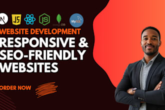 build, rebuild, and modernize your website as a full stack developper