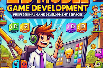 make a ready to publish 2d game for you