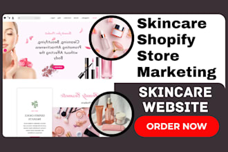 do skincare store design shopify skincare marketing via facebook ads tiktok ads