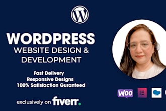 design or redesign a fast, responsive wordpress website