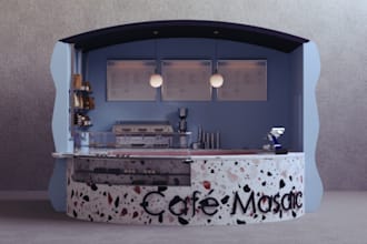 design and model your kiosk