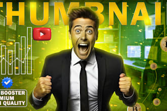 design clickbait vlog and documentary attractive custom video thumbnail