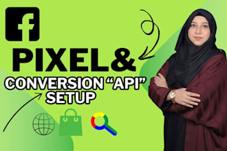 set up facebook pixel conversion API and server side tracking for you