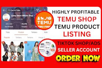 setup temu shop temu product listing okendo sales app shop temu seller account