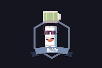 make wonderful mascot mobile repair logo