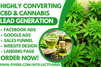 hot cannabis leads cbd marijuana weed vape hemp ganja hemp cannabis landing page