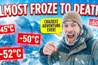 design youtube thumbnail for travel or vlog channel
