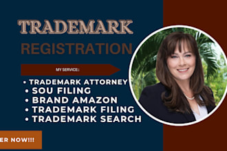 do trademark filing, renewal, search and sou filing as a licensed attorney