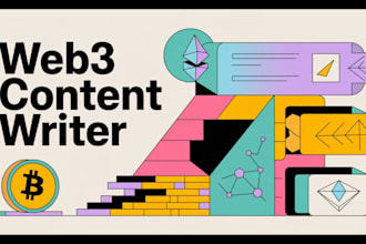 write engaging seo articles for any web3 and crypto project