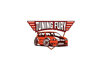 make unique car or motorcycle tuning site logo