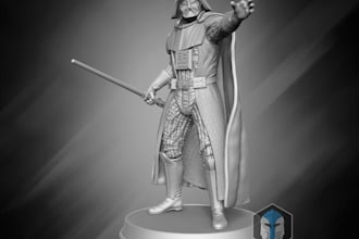 design 3d warhammer 40k, 3d head face 3d mask mini figurine ,stl file, zbrush