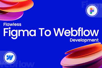 be your webflow developer to build webflow website, figma to webflow