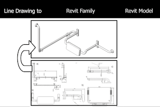 create revit family from your line drawing