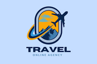 create travel branding and logo creation