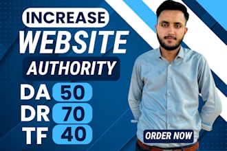 increase domain rating ahrefs DR domain authority high da tf backlinks