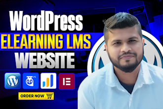 make wordpress elearning lms website with tutor lms, learndash, learnpress