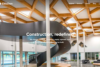 build a fast, professional responsive construction and roofing wordpress website