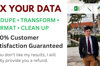 clean your contacts list, deduplicate, parse