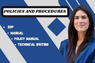 do sops writing and manual policy standard operating procedure