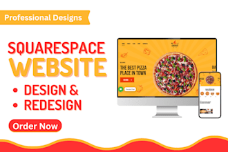 create squarespace website design or squarespace website redesign