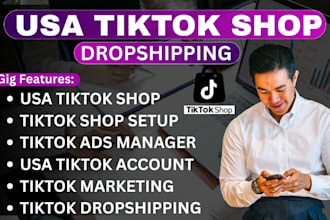 create usa tiktok shop setup usa tiktok shop manage tiktok shop for non usa