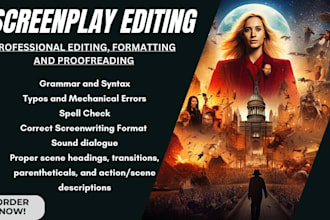write, rewrite and edit your screenplay screenwriting or movie script