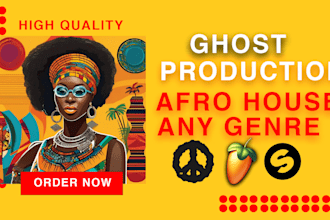 be your ghost producer for afro house