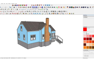 create sketchup 3d model for anything