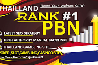 do thai homepage contextual seo backlinks dofollow thailand gaming linkbuilding