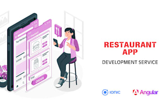 develop mobile restaurant app with ionic framework