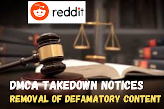 remove infringing,defamatory,leaked and pirated content from reddit under dmca