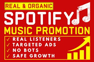 do spotify promotion for real audience growth