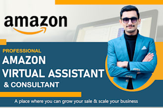 be your expert amazon fba virtual assistant and consultant