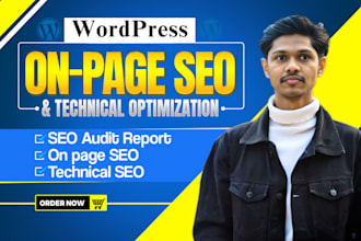 do wordpress onpage SEO optimization to boost google ranking