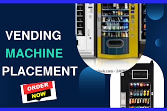 do cold calls for vending machine locator and atm placement