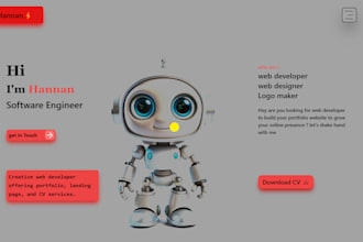 build personal portfolio website