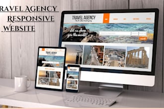 build a travel agency website with booking feature