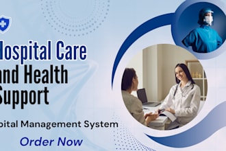 built complete hospital management system software