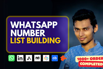 provide targeted whatsapp numbers for marketing