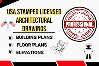 draw USA stamped licensed deck, porch, and patio approval