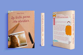 diseñaré una portada de libro profesional