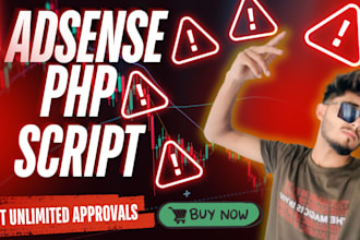 provide adsense PHP script for approval