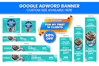 design creative google adwords banner ads