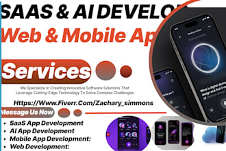 saas website, saas web app, mobile app, ai saas ai chatbot, ai saas, ai website