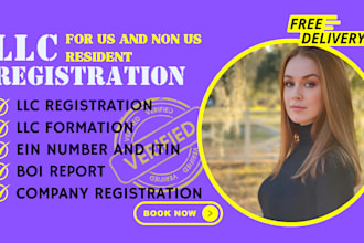 handle llc registration, ein number, itin, boi reports, dissolve llc, tax id