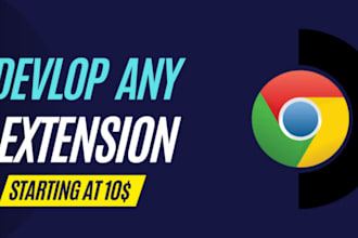 create a custom google chrome extension and firefox add ons