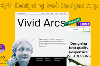 design web UI UX, and website templates in PSD, figma